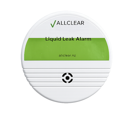Front (1) Introducing the All Clear Leak Alarm